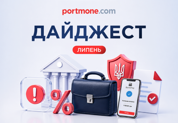 Дайджест Portmone: підсумки липня 2026