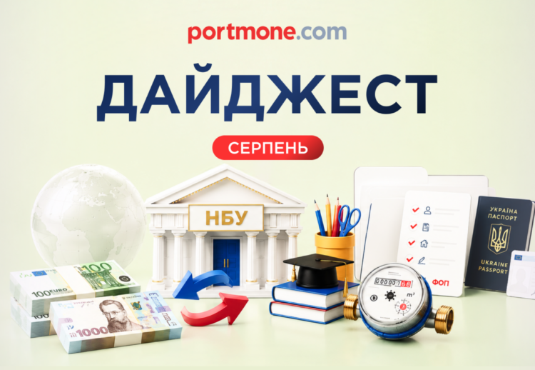 Дайджест Portmone: підсумки серпня 2026
